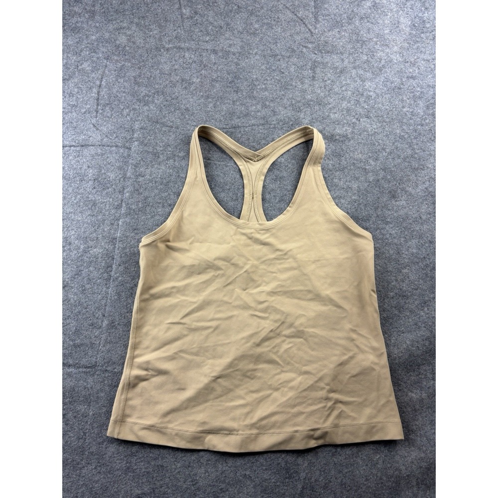 LULULEMON Cool Racerback Short Tank Top *Nulu in Pecan Tan Women's 6/8